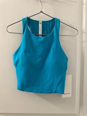 Lululemon Invigorate Training Tank Top | Turquoise Tide | 8